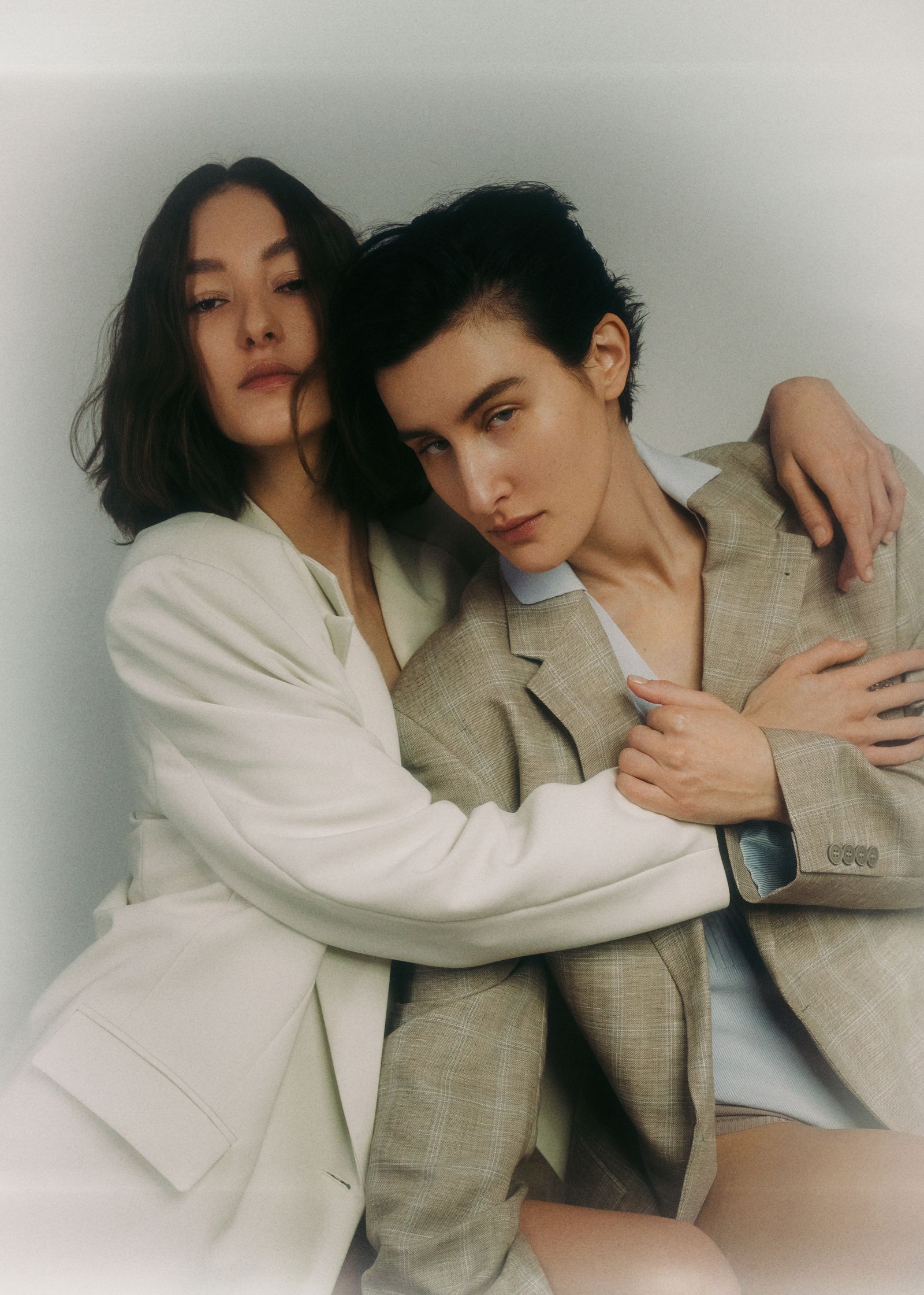 a man and a woman posing for a photo
