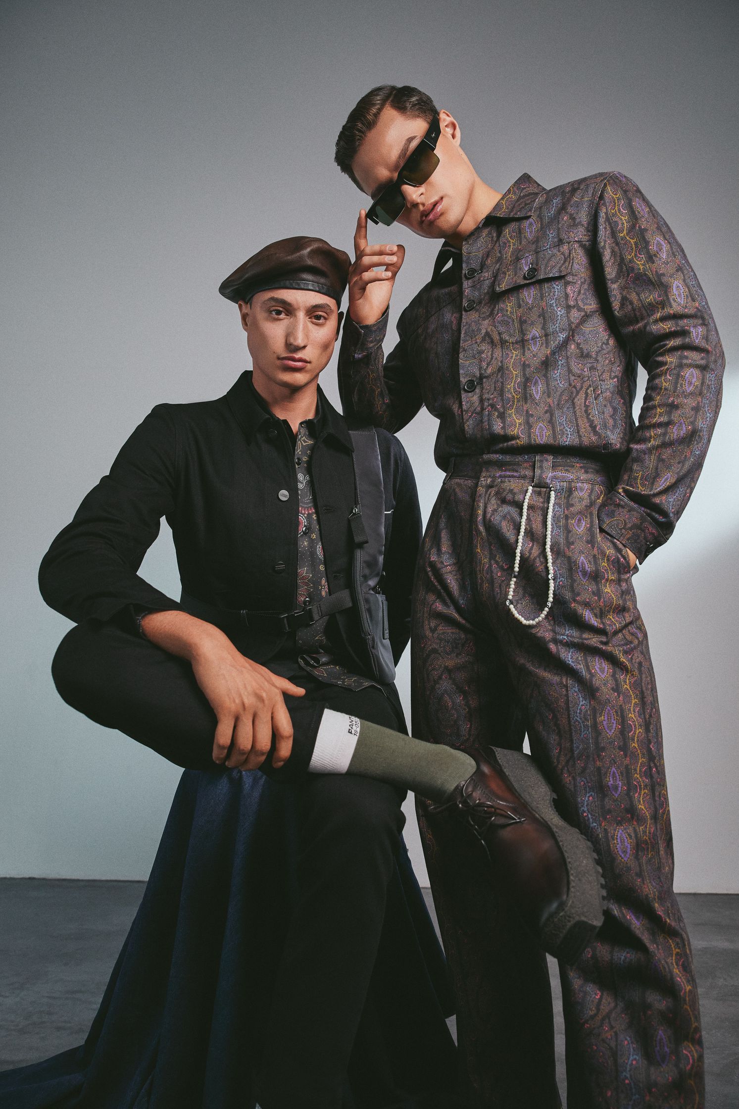two men posing for a photo