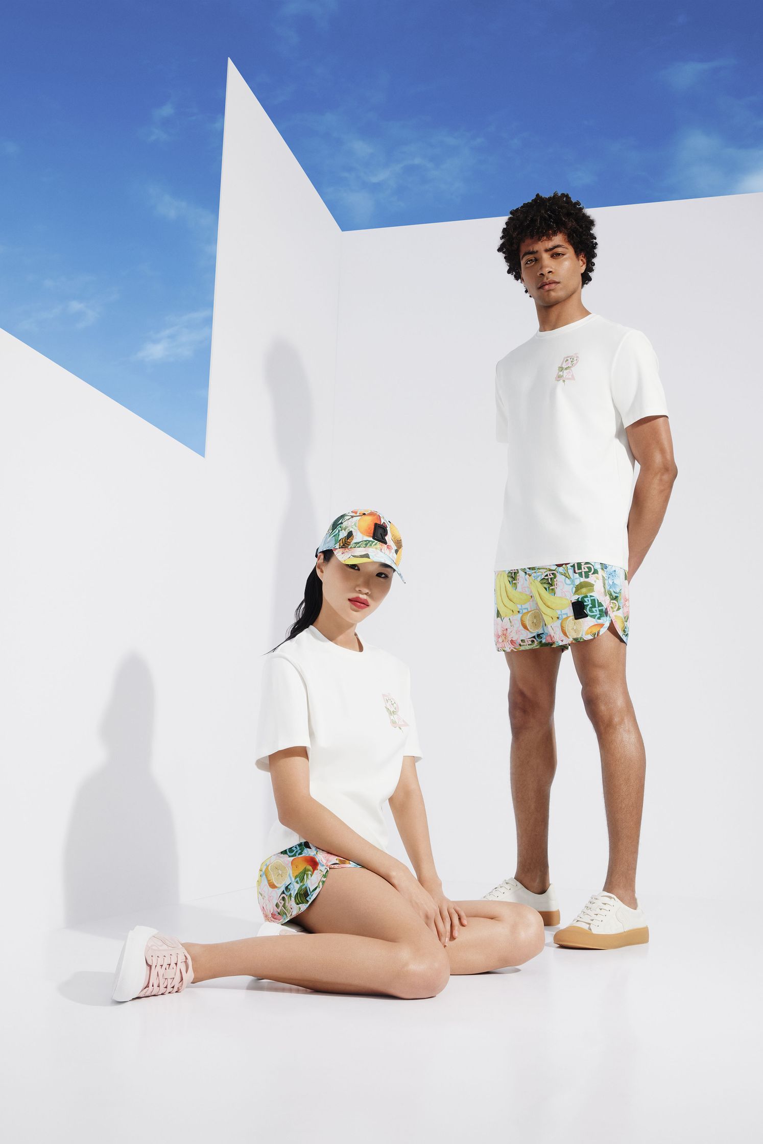 a man and a woman posing for a photo