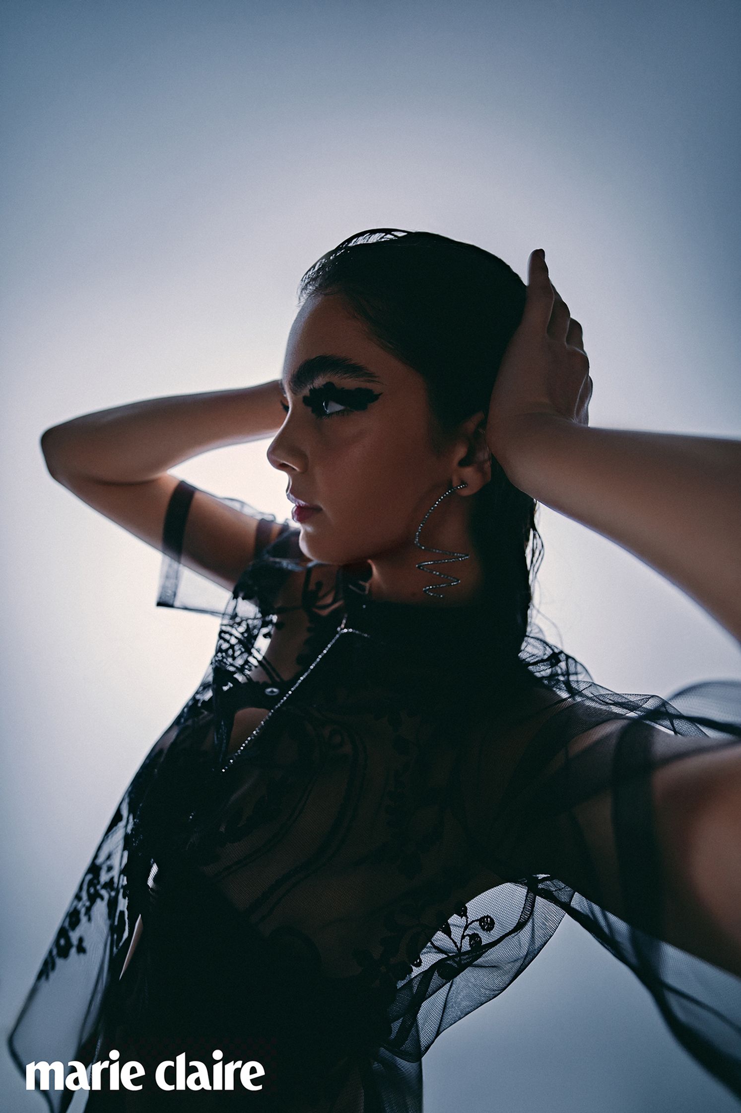 the cover of marie claire's new album