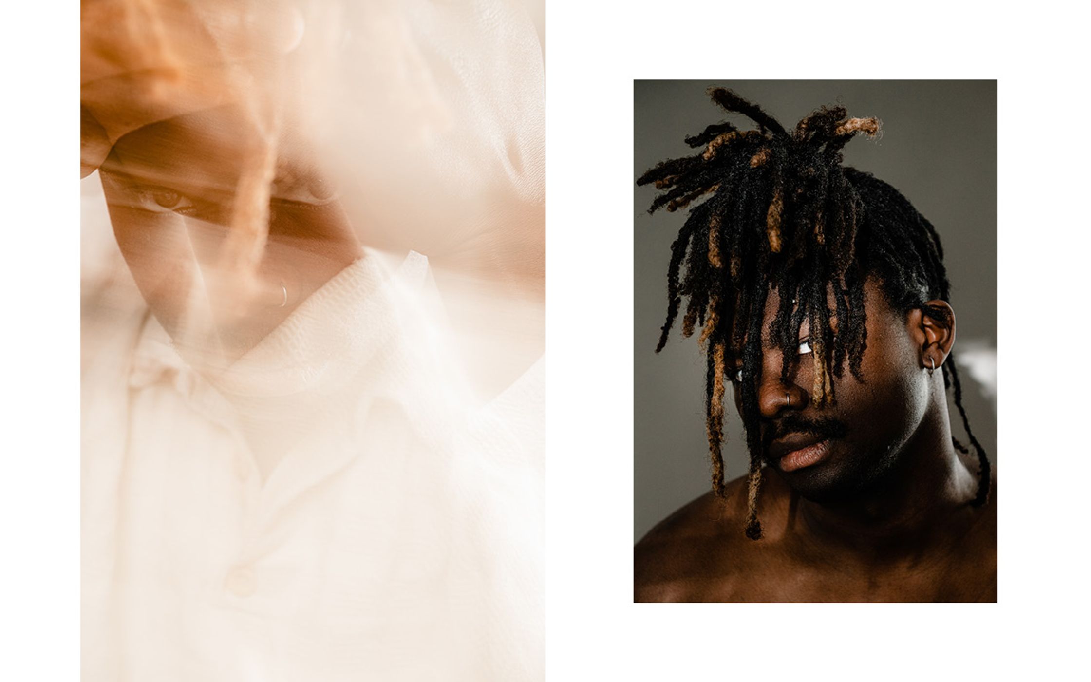 a man with dreadlocks and a woman with dreadlocks, klosterkitchen