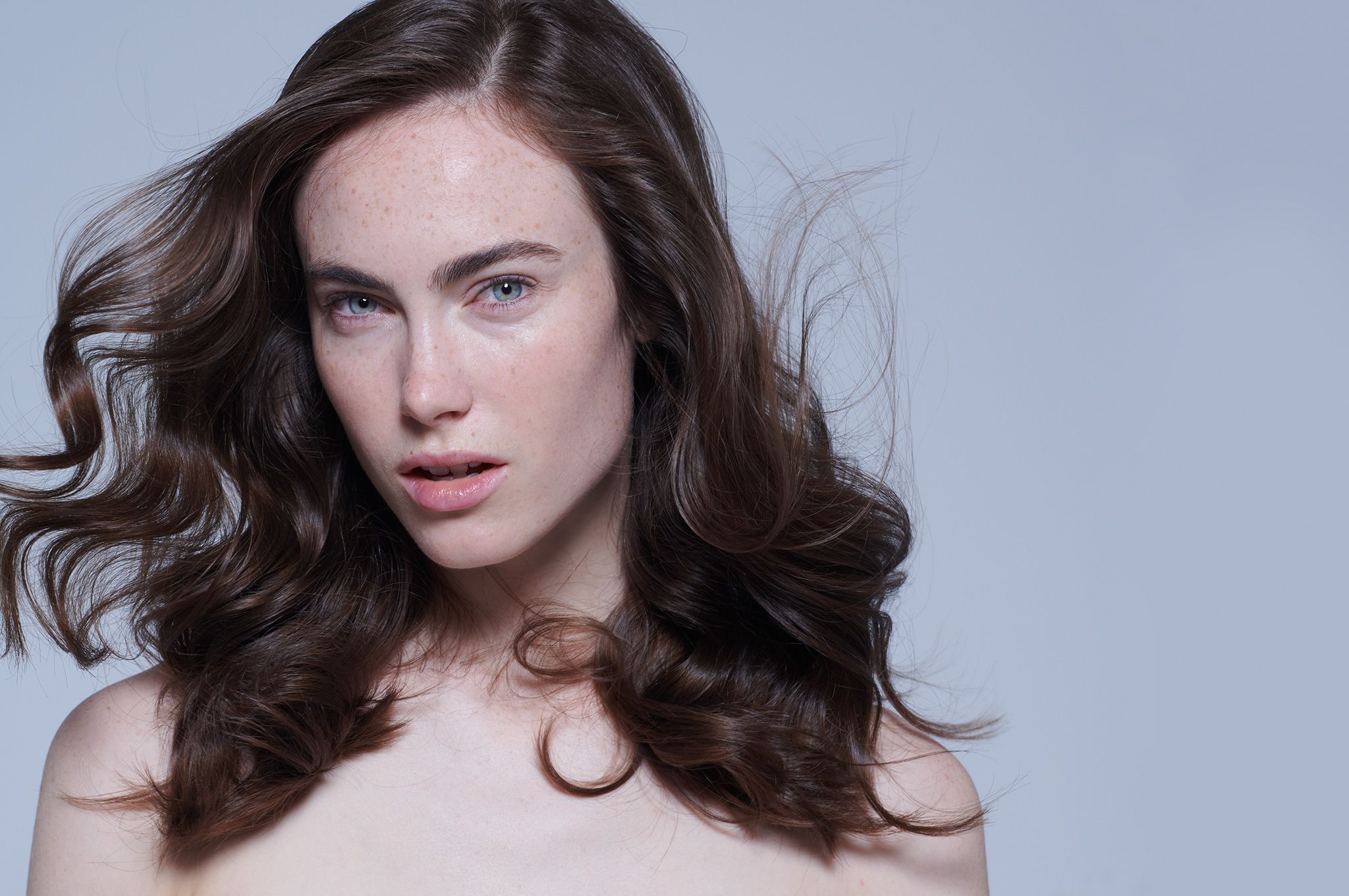 Original RAW file of the model before retouching